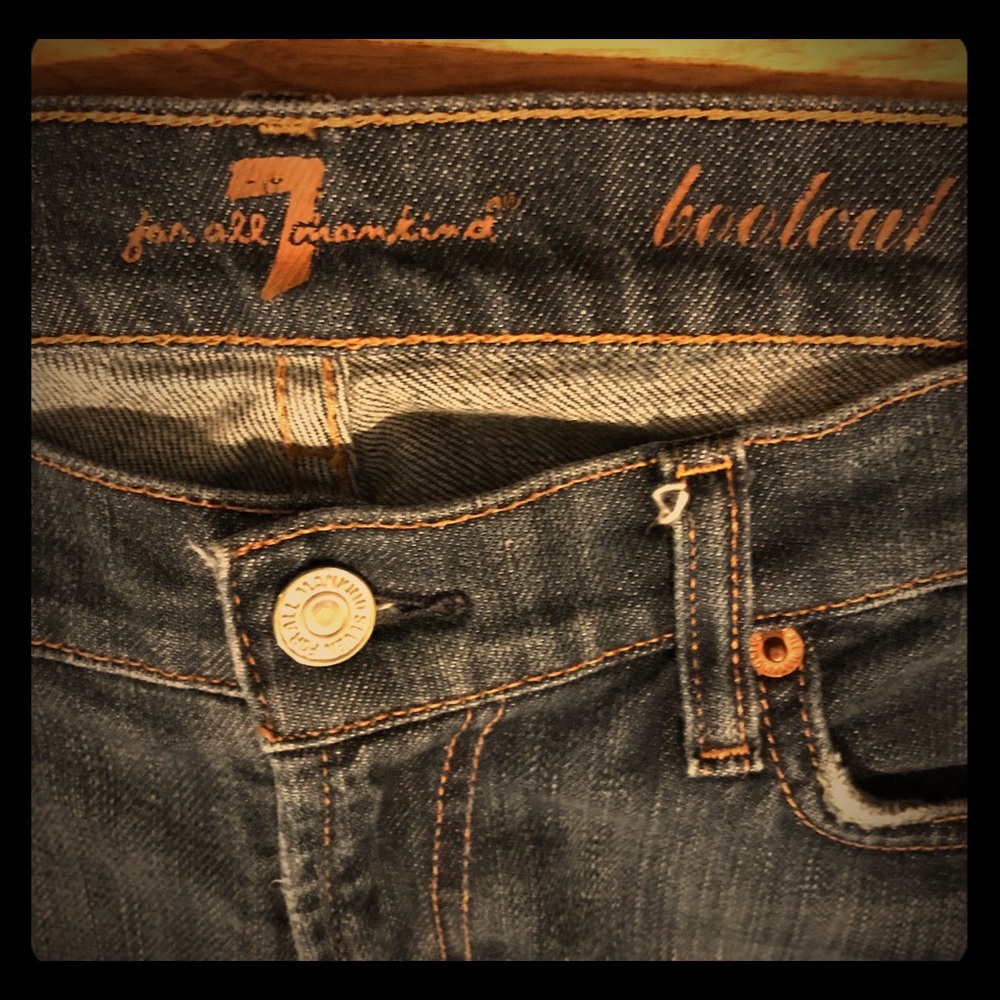 7 FOR ALL MANKIND BOOTCUT JEANS